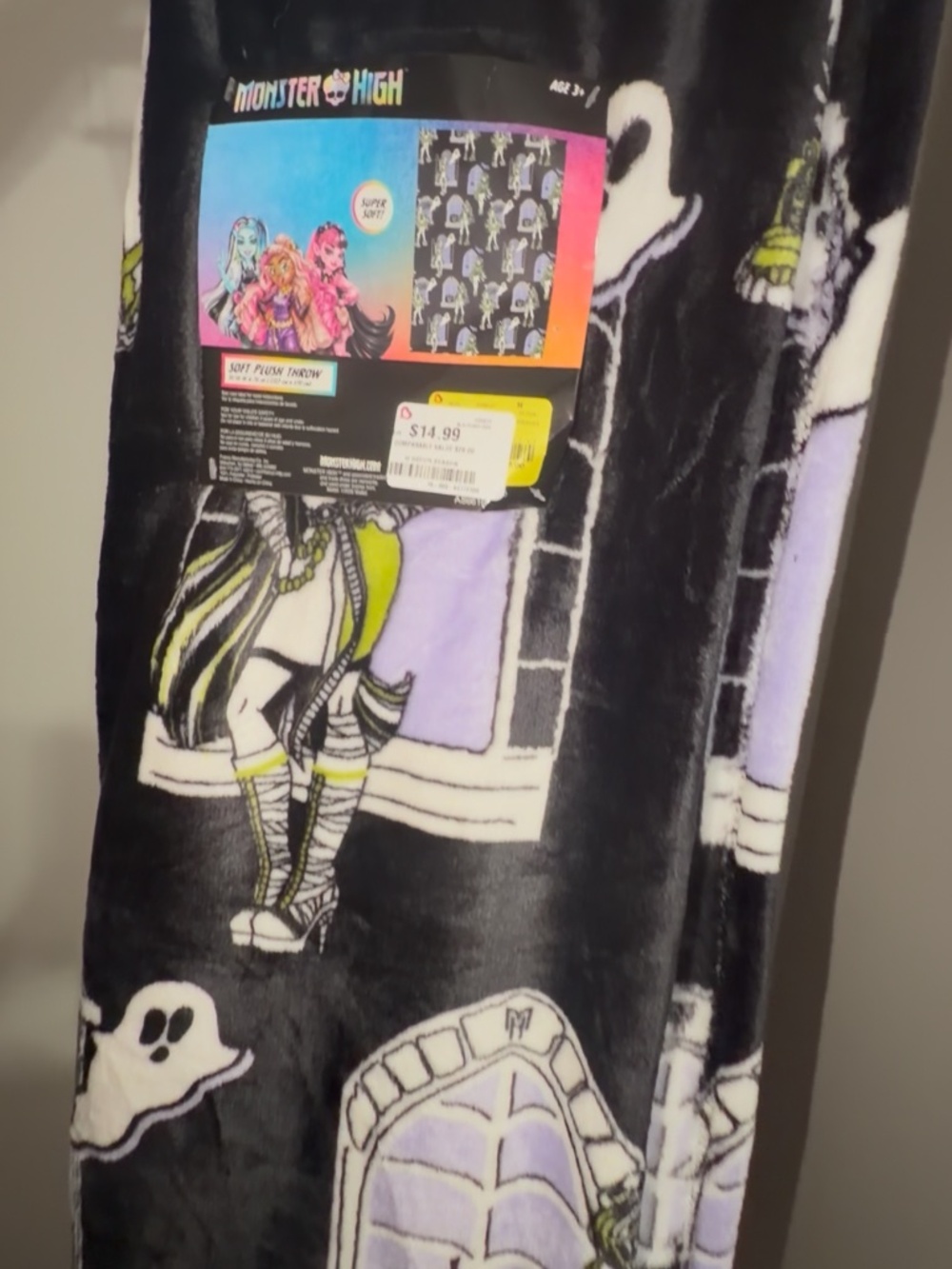Monster high G3 blanket 50x70